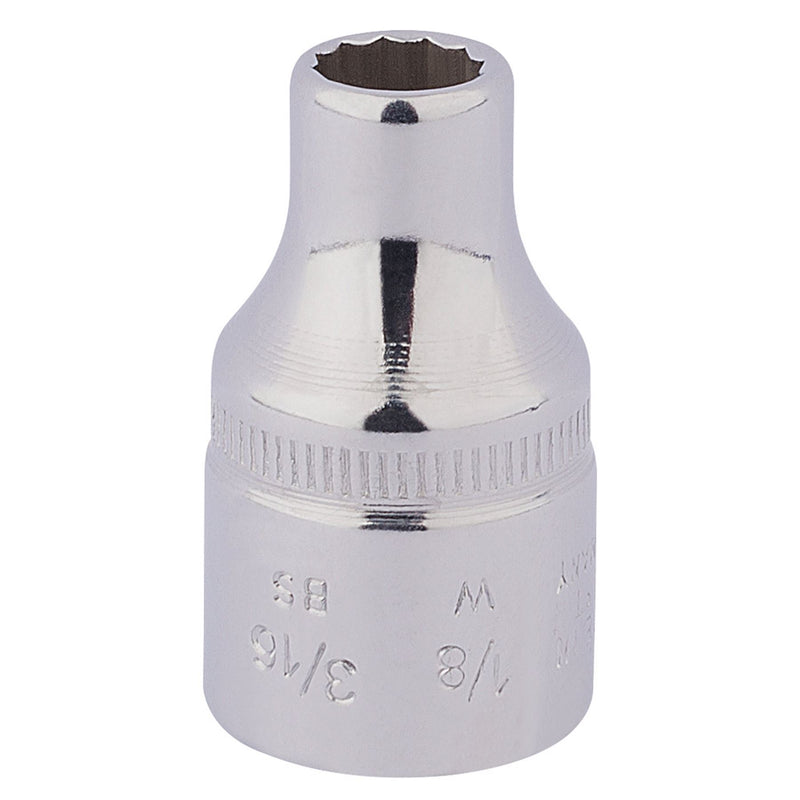 Draper Elora Whitworth Bi-Hexagon Socket, 1/2" Sq. Dr., 1/8" 24799 Draper - Dynamic Drive