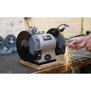 Draper Aluminium Oxide Bench Grinding Wheel, 200 x 25mm, 60 Grit 99571 Draper - Dynamic Drive