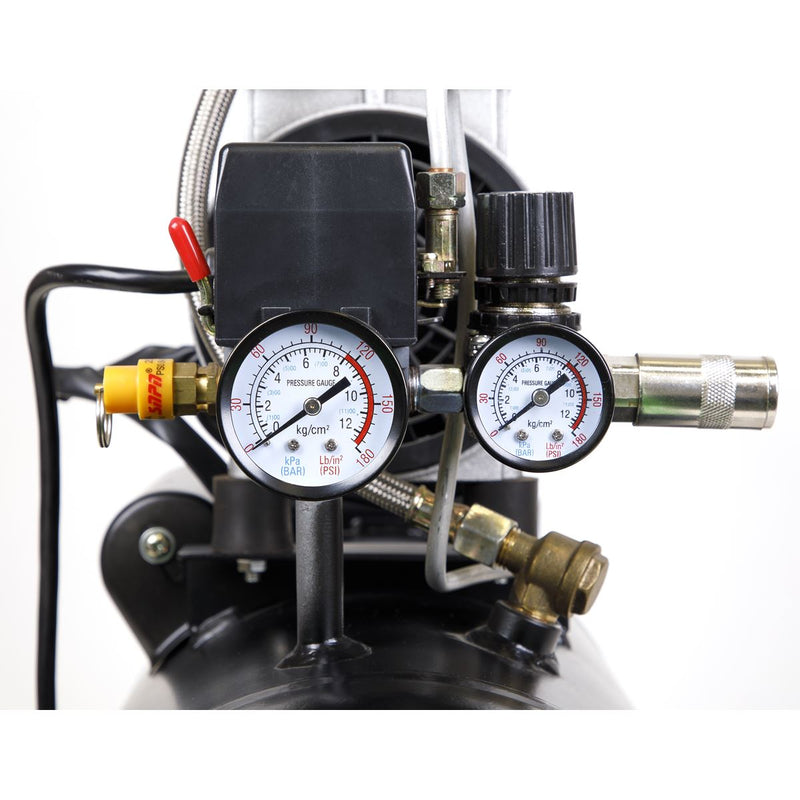 Sealey Low Noise Air Compressor 24L Direct Drive 1hp SAC2410S Sealey - Dynamic Drive