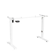 Dellonda Single Motor Ultra-Quiet Adjustable-Height Desk Frame 70kg Capacity Dellonda - Dynamic Drive