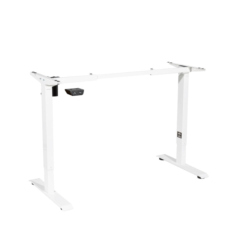 Dellonda Single Motor Ultra-Quiet Adjustable-Height Desk Frame 70kg Capacity Dellonda - Dynamic Drive