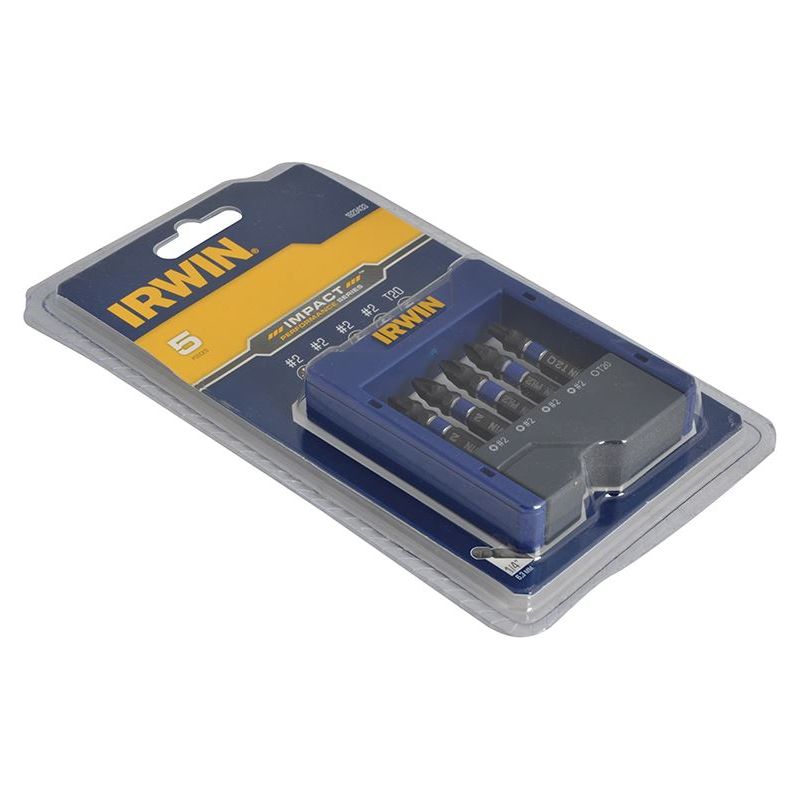 Irwin® Phillips/Pozi/TORX Impact Screwdriver Pocket Bit Set, 5 Piece IRWIN® - Dynamic Drive