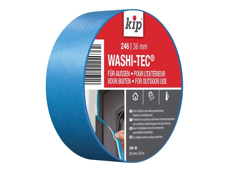 Kip® 246 Premium Outdoor WASHI-TEC® Masking Tape 36mm x 50m KIP® - Dynamic Drive