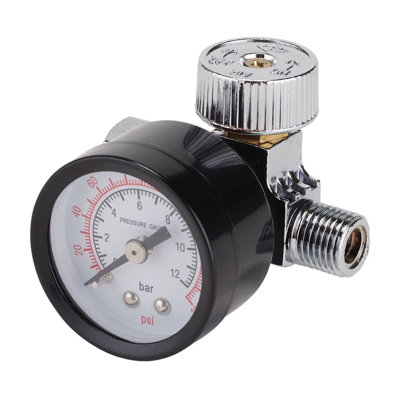 Draper 1/4" BSP On-Gun Air Regulator and Gauge, 180psi 28379 Draper - Dynamic Drive