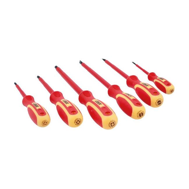 Laser VDE Insulated Screwdriver Set 6pc 8455 Laser - Dynamic Drive
