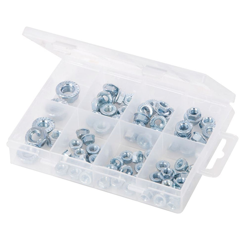 Fixman Flange Nuts Pack 78pce Fixman - Dynamic Drive