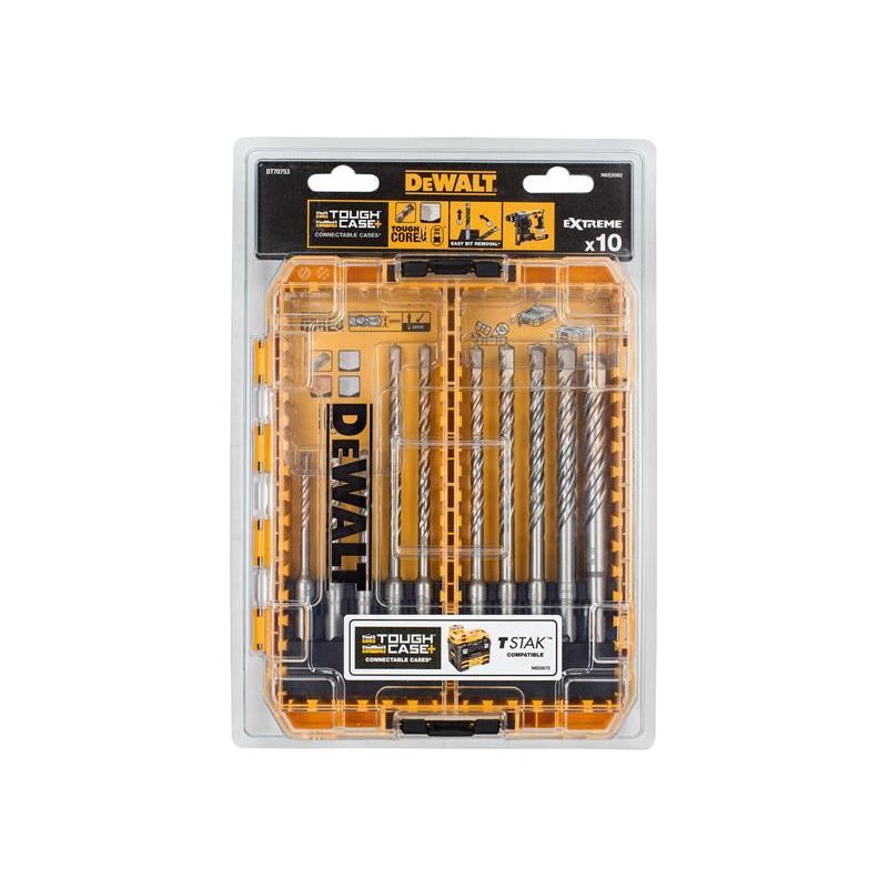Dewalt Power Tools SDS Plus Extreme 2® Drill Bit Set, 10 Piece DeWALT Power Tools - Dynamic Drive