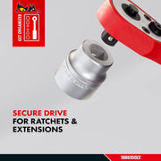 Teng Tools 1/2" Socket 12 pt AF 1-1/4" Teng Tools - Dynamic Drive