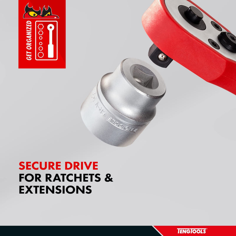 Teng Tools 1/2" Socket 12 pt AF 1-1/4" Teng Tools - Dynamic Drive
