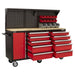 Sealey Mobile Workstation 10 Drawer with Backboard AP6310 Sealey - Dynamic Drive