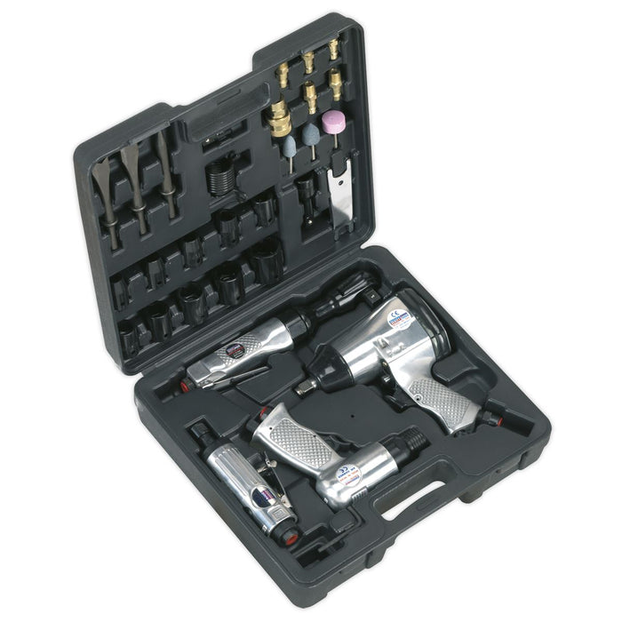 AIR TOOL KIT 4PC WITH ACCESSORIES Town Tools - Dynamic Drive
