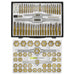 Sealey Metric & SAE/Imperial Hexagonal Tap & Die Set 86pc AK3086HIM Sealey - Dynamic Drive