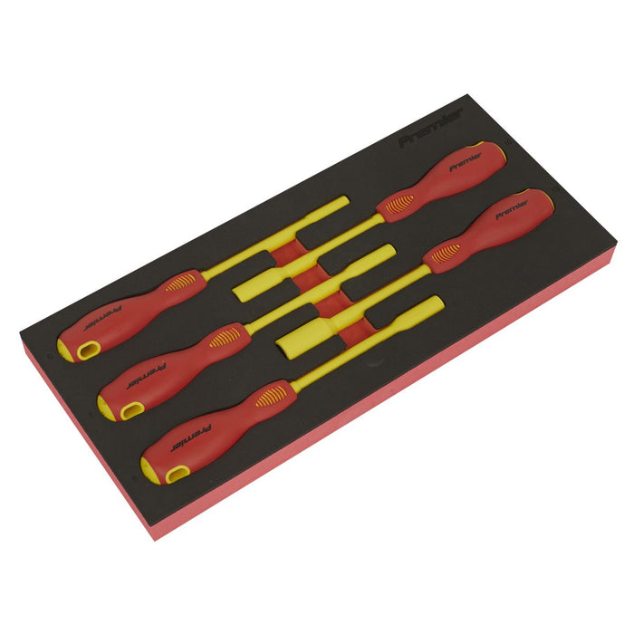 Sealey Insulated Tool Kit with 7 Drawer Rollcab 63pc TBTECOMBO2 Sealey - Dynamic Drive