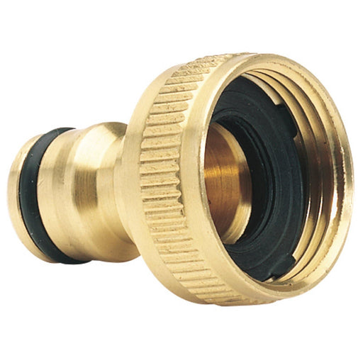 Draper Brass Garden Hose Tap Connector, 3/4" 36198 Draper - Dynamic Drive