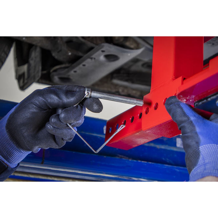 Sealey Fuel Tank Cradle and 800kg Transmission Jack Combo FTC800COMBO Sealey - Dynamic Drive