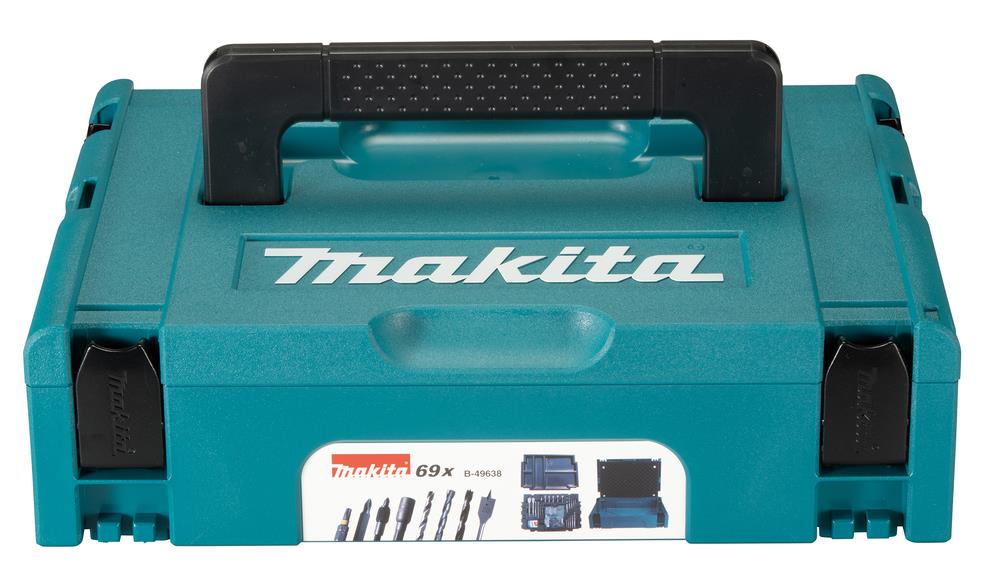 Makita Makpac 69Pc Drill & Bit Set B-49638 Makita - Dynamic Drive