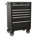 Sealey Rollcab 6 Drawer 675mm Heavy-Duty Black PTB67506 Sealey - Dynamic Drive