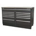 Sealey Modular Floor Cabinet 11 Drawer 1550mm Heavy-Duty APMS04 Sealey - Dynamic Drive