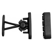 Static Caravan Door Catch/Retainer Black STATIC Nova - Dynamic Drive