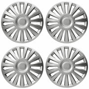 15" Lux Multi-Spoke Wheel Trims Hub Caps Covers Protectors Set of 4 ABS Plastic Versaco  - Dynamic Drive