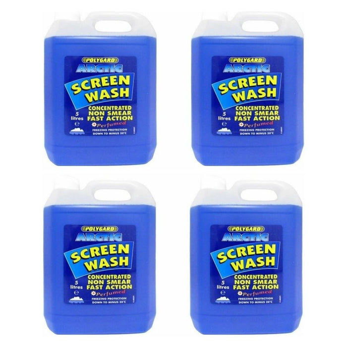 Polygard Concentrated Screen Wash for Winter / All Seasons - 4x5L = 20 Litres Polygard  - Dynamic Drive