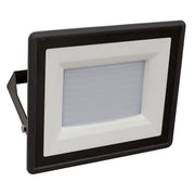 Sealey Extra Slim Floodlight with Wall Bracket 100W SMD LED Sealey  - Dynamic Drive