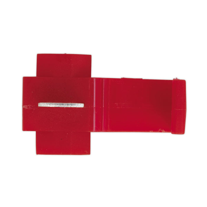 Sealey Quick Splice Connector Red Pack of 100 QSPR Sealey - Dynamic Drive
