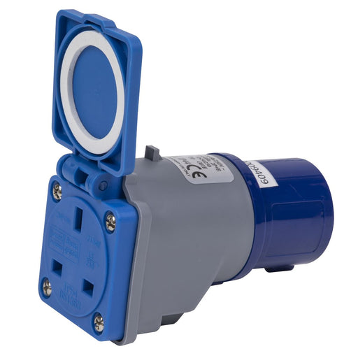 Sealey Socket Adaptor 16A/13A 230V W1613PS Sealey - Dynamic Drive