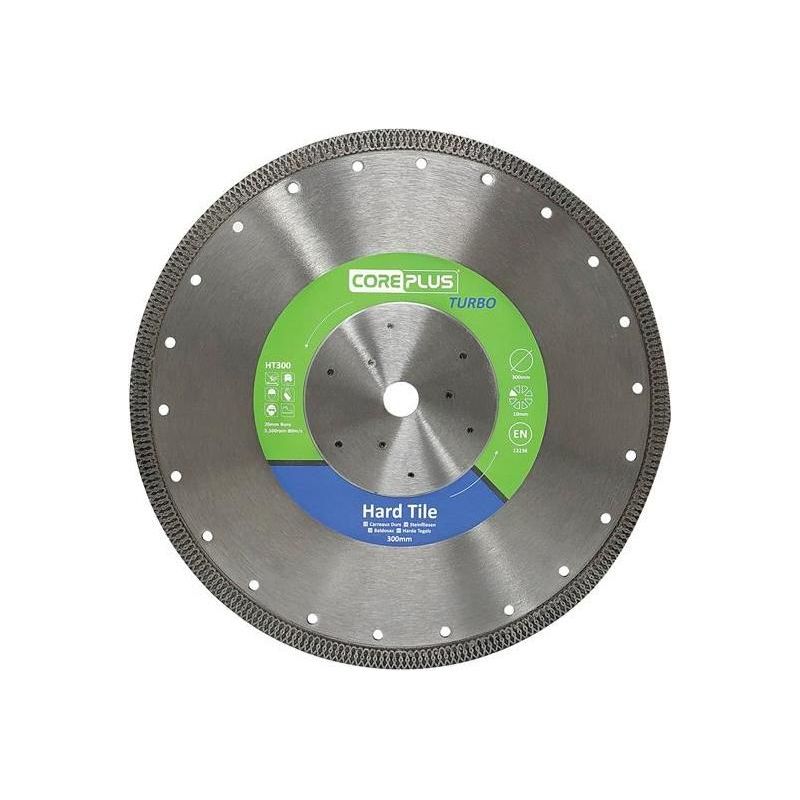 Coreplus HT300 Hard Tile Turbo Diamond Blade 300mm CorePlus - Dynamic Drive