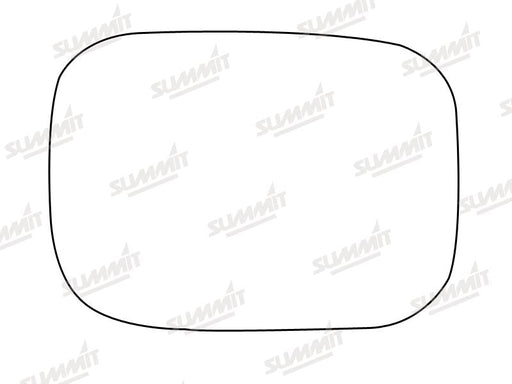 Summit Stick-On Commercial Mirror Glass fits Citroen C15 LHS RHS Summit - Dynamic Drive