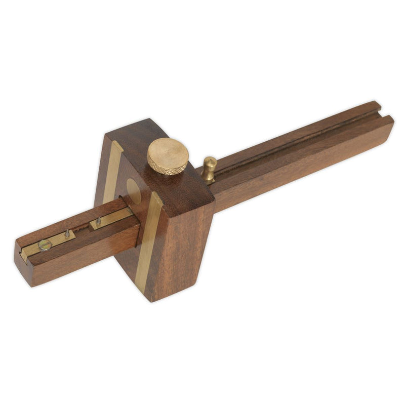 Sealey Hardwood Mortise Gauge 200mm WW001 Sealey - Dynamic Drive