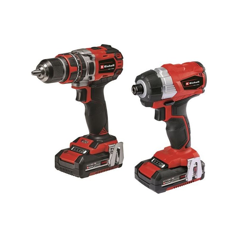 Einhell TP-18V Power X-Change Twin Pack BL 18V 2 x 2.0Ah Li-ion Einhell - Dynamic Drive