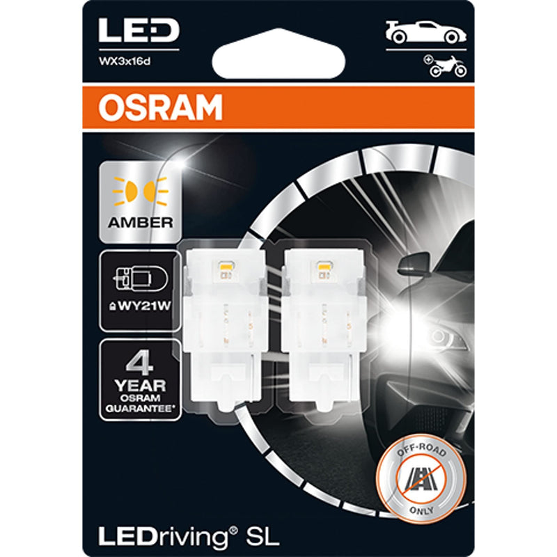 OSRAM LEDriving® SL, WY21W, Amber, LED signal lamps, Off-road only, non ECE Osram - Dynamic Drive