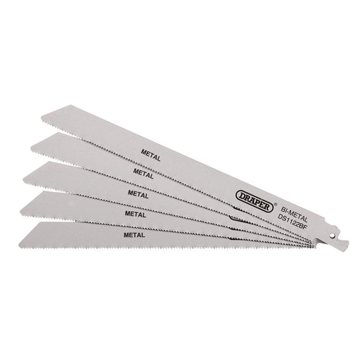 Draper Bi-metal Reciprocating Saw Blades for Metal Cutting, 225mm, 14tpi (Pack o Draper - Dynamic Drive