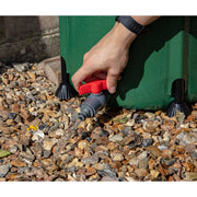 Dellonda Collapsible PVC Garden Water Butt with Zipped Lid & Drain Tap 100L Dellonda - Dynamic Drive