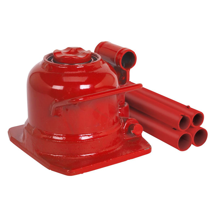Sealey Bottle Jack 10tonne Low Entry Telescopic BJ10LE Sealey  - Dynamic Drive