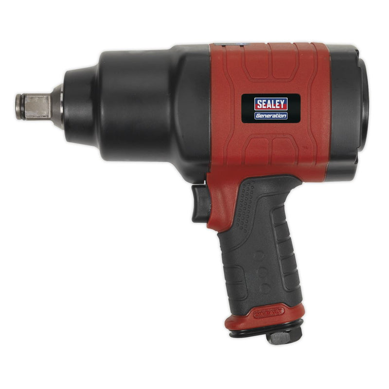 Sealey Composite Air Impact Wrench 3/4"Sq Drive Twin Hammer GSA6004 Sealey - Dynamic Drive