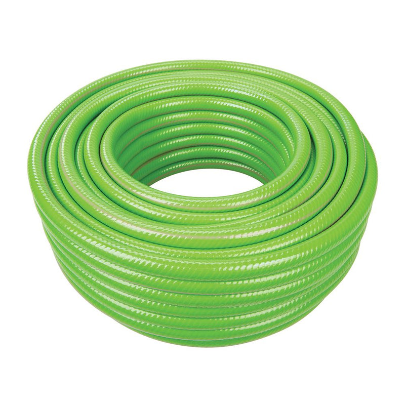 Silverline Reinforced PVC Garden Hose 30m Silverline - Dynamic Drive