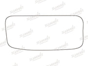 Summit Stick-On Commercial Lower Blind-Spot Mirror Glass fits Vauxhall Movano 98 to 04 RHS LHS Summit - Dynamic Drive