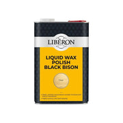 Liberon Liquid Wax Polish Black Bison Clear 5 litre Liberon - Dynamic Drive