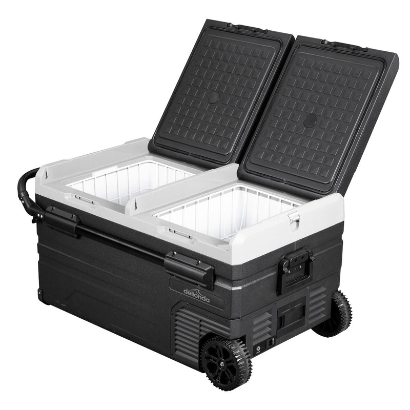 Dellonda Portable Fridge Freezer/Cool Box with LED Display 75L DL127 Dellonda - Dynamic Drive
