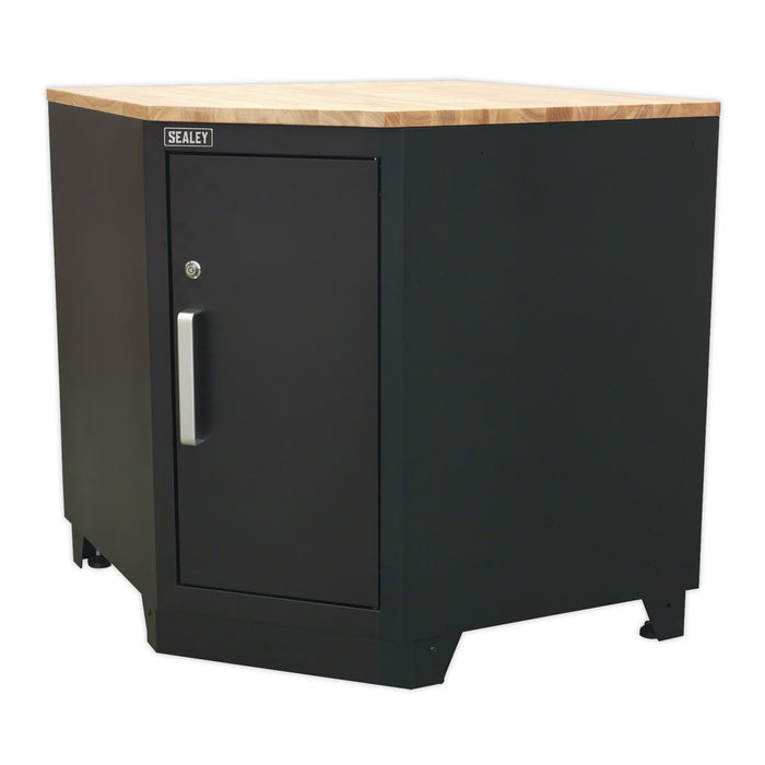 Sealey Hardwood Corner Worktop 930mm APMS18 Sealey - Dynamic Drive