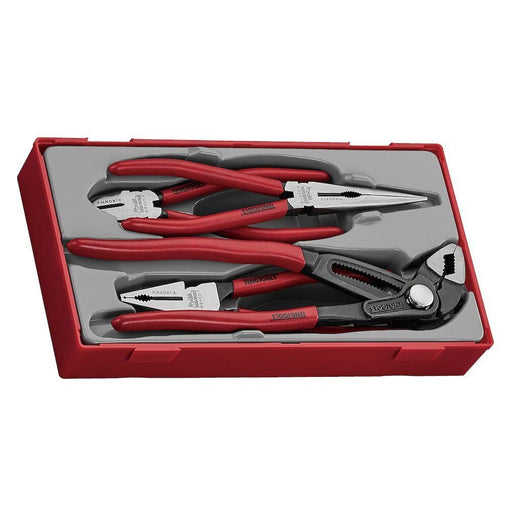 Teng Tools Plier Set Vinyl Grip Q TT1 4 Pieces Teng Tools - Dynamic Drive