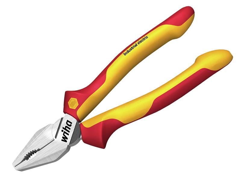 Wiha Industrial electric Combination Pliers with DynamicJoint® 180mm Wiha - Dynamic Drive