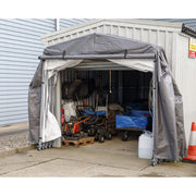 Sealey Extending Steel Garage Extension 2.5 x 4.5 x 2.5m FGE01 Sealey - Dynamic Drive