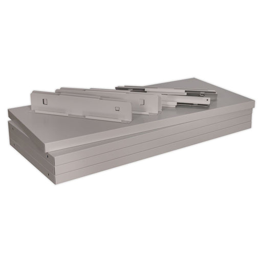Premier Industrial Shelf for Industrial Cabinets - Pack of 4 Sealey Premier Industrial - Dynamic Drive