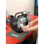 Draper Heavy Duty Bench Grinder with Worklight, 200mm, 550W 05097 Draper - Dynamic Drive