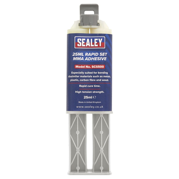 Sealey Rapid Set MMA Adhesive 25ml SCS500 Sealey - Dynamic Drive