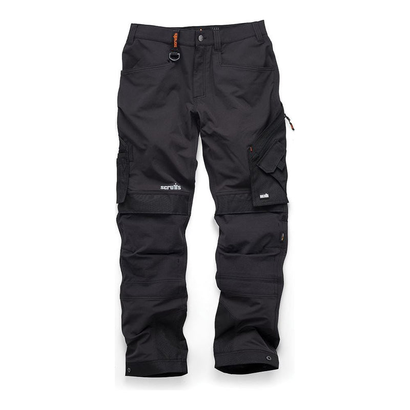 Scruffs Pro Flex Plus Trousers Black 30R Scruffs - Dynamic Drive