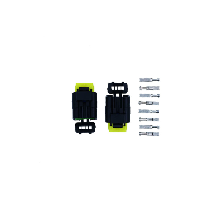 Connect for Peugeot Electrical Multipurpose 4 Pin Connector 10pc 37594 Tool Connection - Dynamic Drive